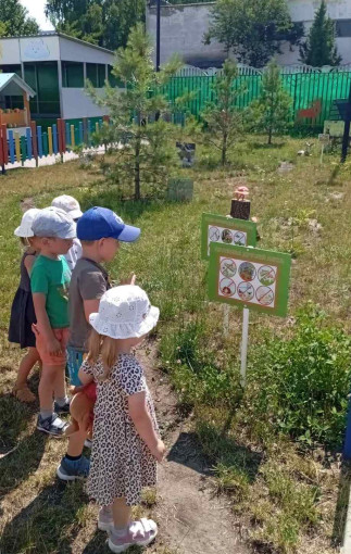 На экологической тропе На экологической тропе.